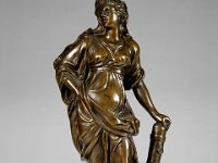 Bro 50  Bro 50, Omphale, Frankreich, um 1700, Bronze, H. 24,8 cm : Götter